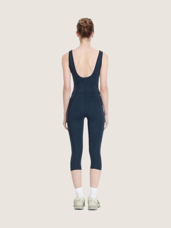 Ernest Leoty Combinaison Technique Midi Coupe Corset