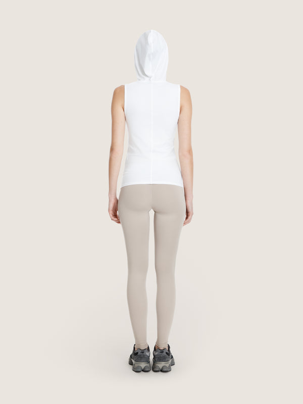 Ernest Leoty Débardeur En Coton à Capuche Coupe Corset