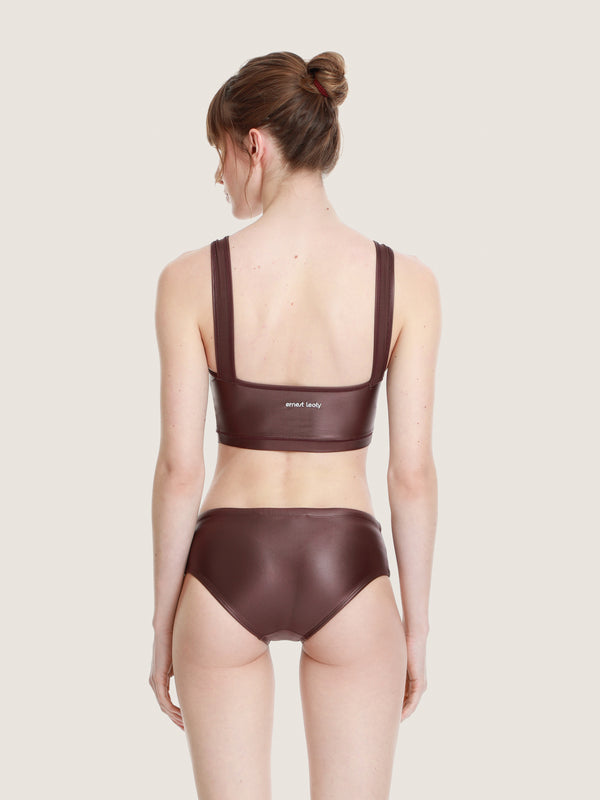 Ernest Leoty Bas De Maillot De Bain Matière Lamée