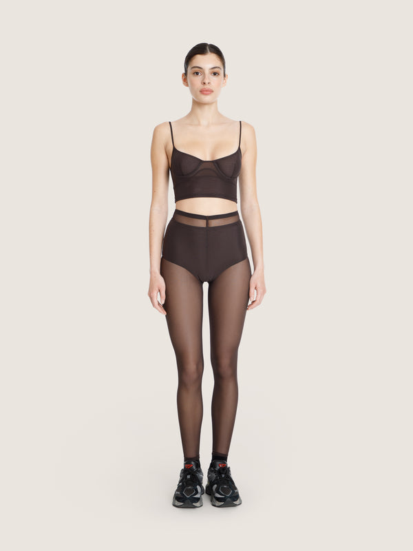 Ernest Leoty Culotte Taille Haute En Tulle