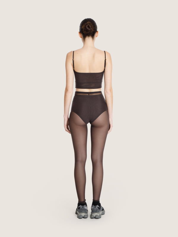 Ernest Leoty Culotte Taille Haute En Tulle