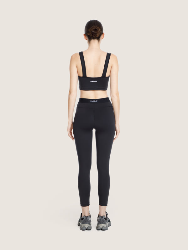 Ernest Leoty Long Sport Legging Black Belt