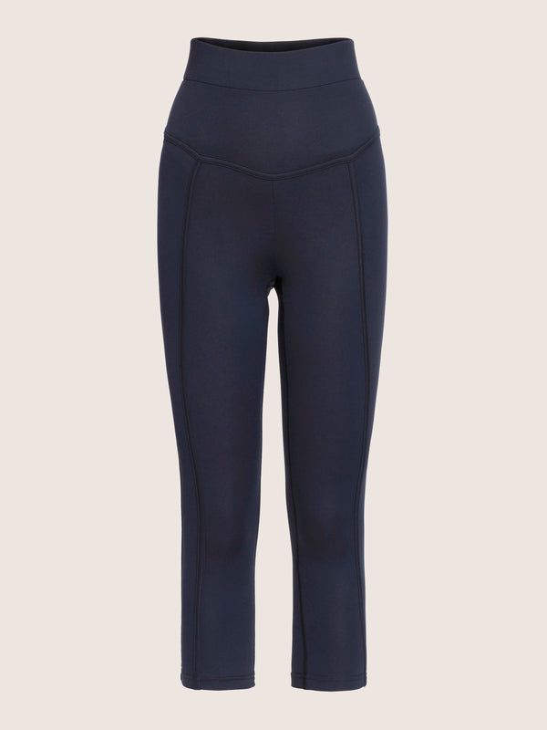 ernest leoty Legging structuré taille haute longueur midi