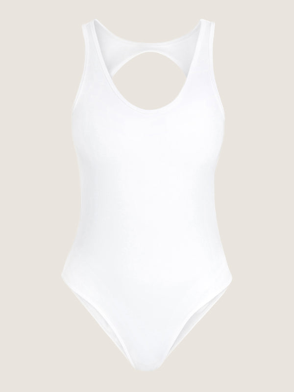 ernest leoty Maillot de bain néoprène une pièce dos ouvert