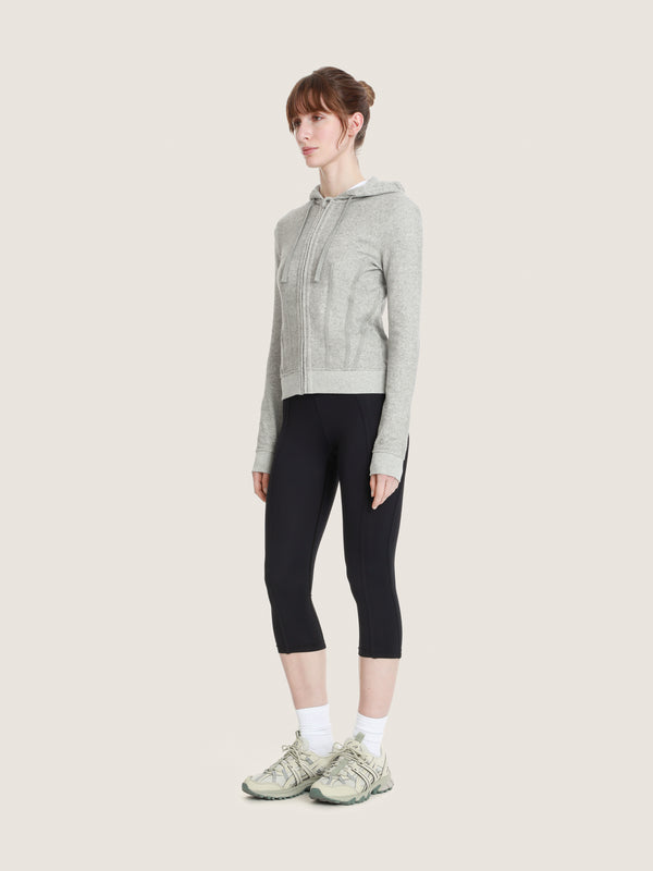 Ernest Leoty Pull à Capuche Détail Corset En Tissu éponge