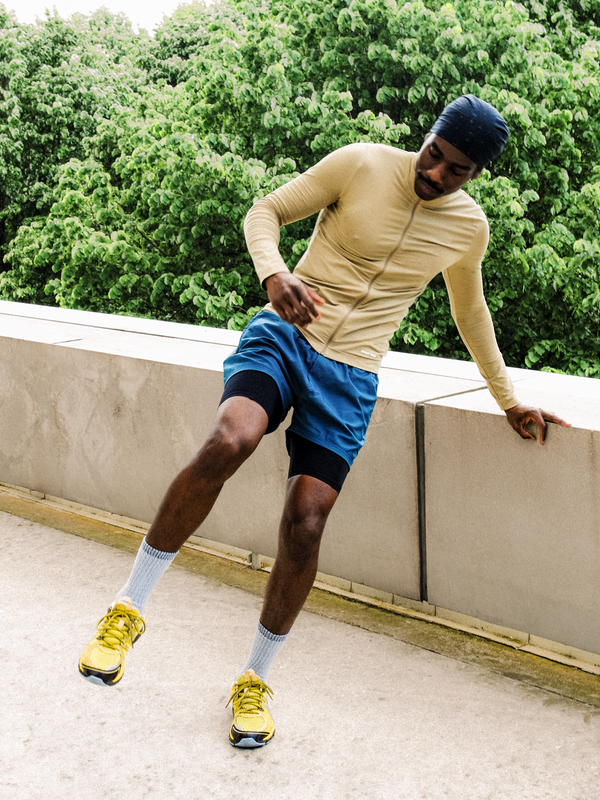 Ernest Leoty Short De Running Ultra Résistant Avec Poches Zippées