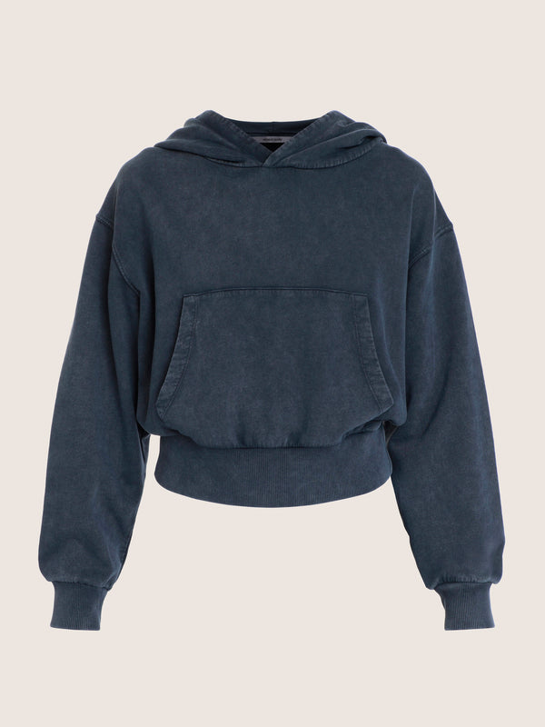 ernest leoty Sweat à capuche en coton avec logo imprimé au dos