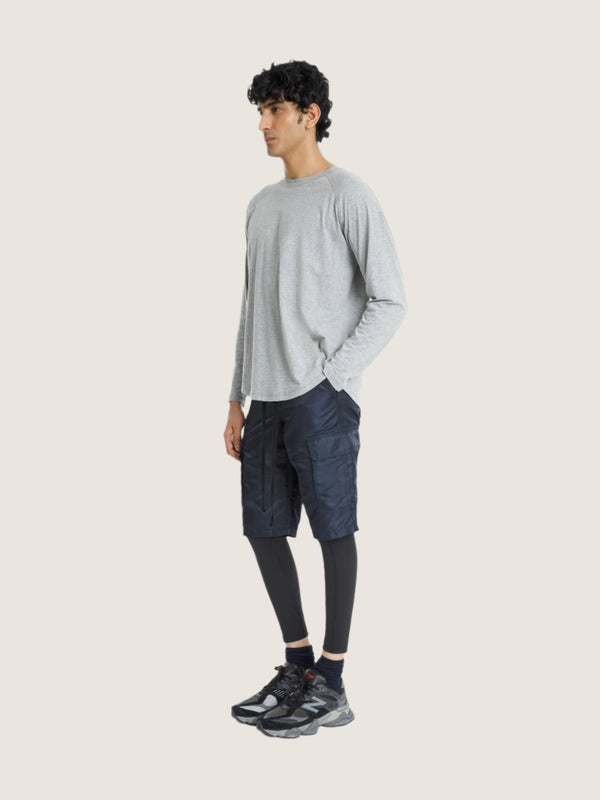 Ernest Leoty T-shirt Manches Longues Oversize Coutures Apparentes
