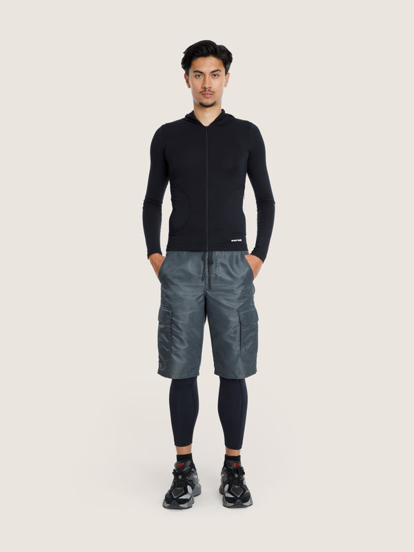 Ernest Leoty Top Technique à Capuche Zippé Et Ajusté Avec Poches