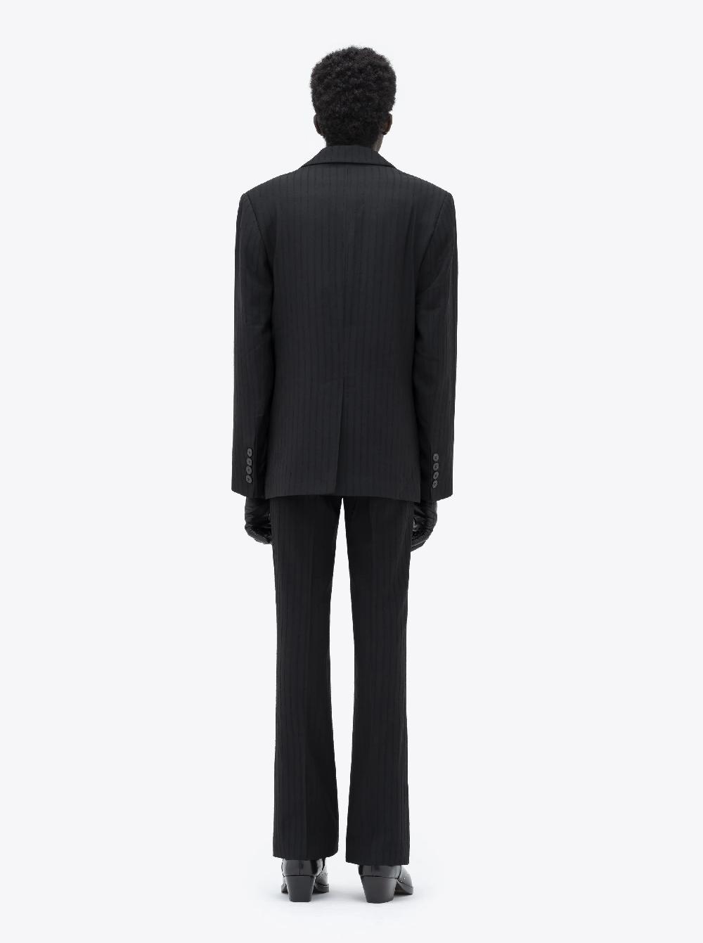 Ernest W. Baker DOUBLE BREASTED BLAZER - PIN STRIPE BOUCLÉ