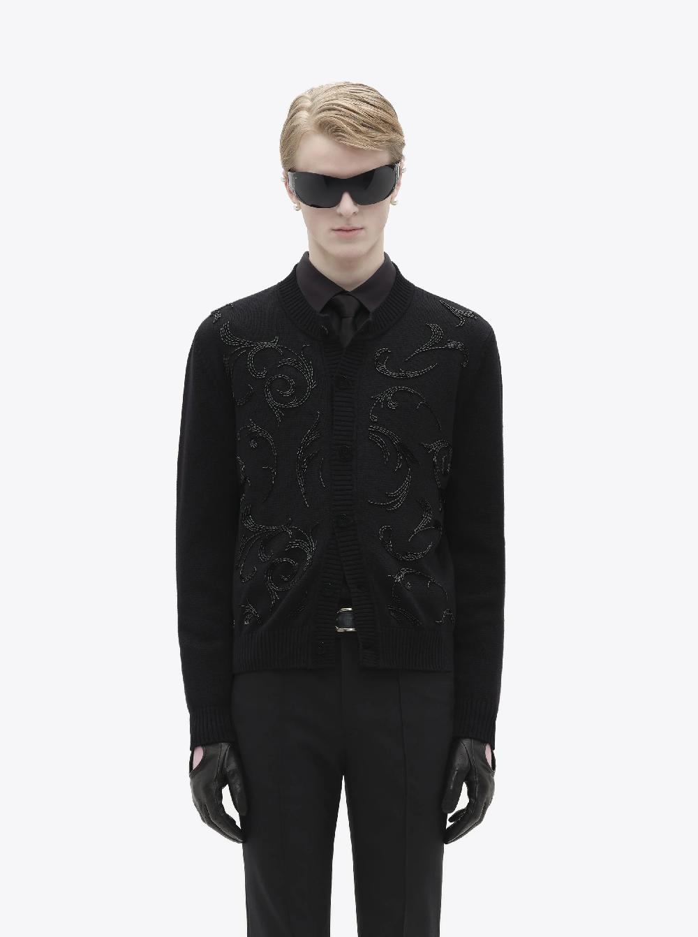 Ernest W. Baker BAROQUE EMBROIDERED CARDIGAN