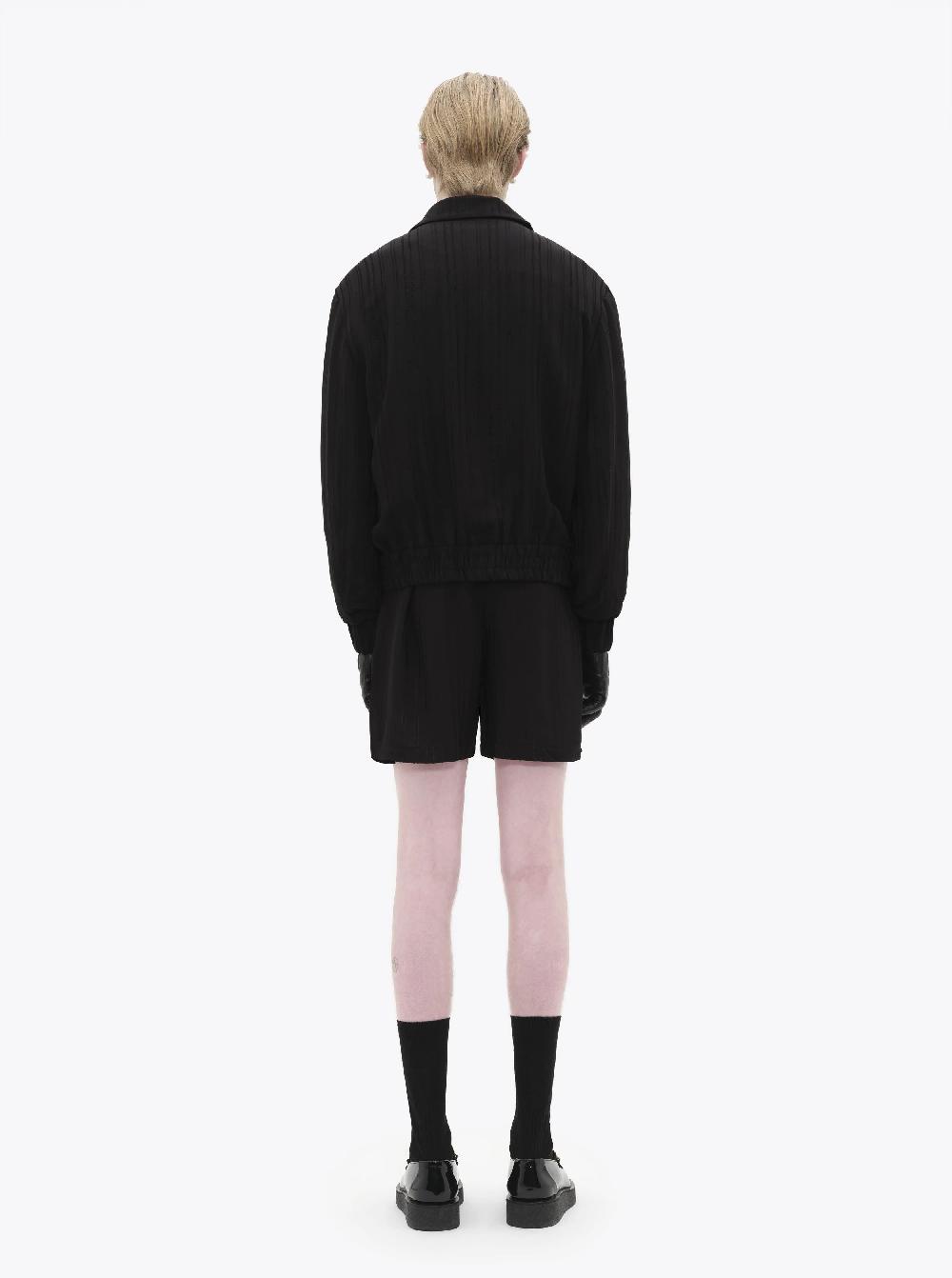 Ernest W. Baker BLACK PIN STRIPE TRACK JACKET