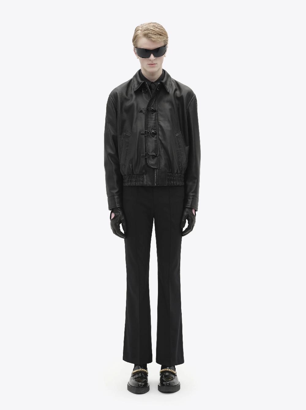 Ernest W. Baker BUCKLE BOMBER - BLACK