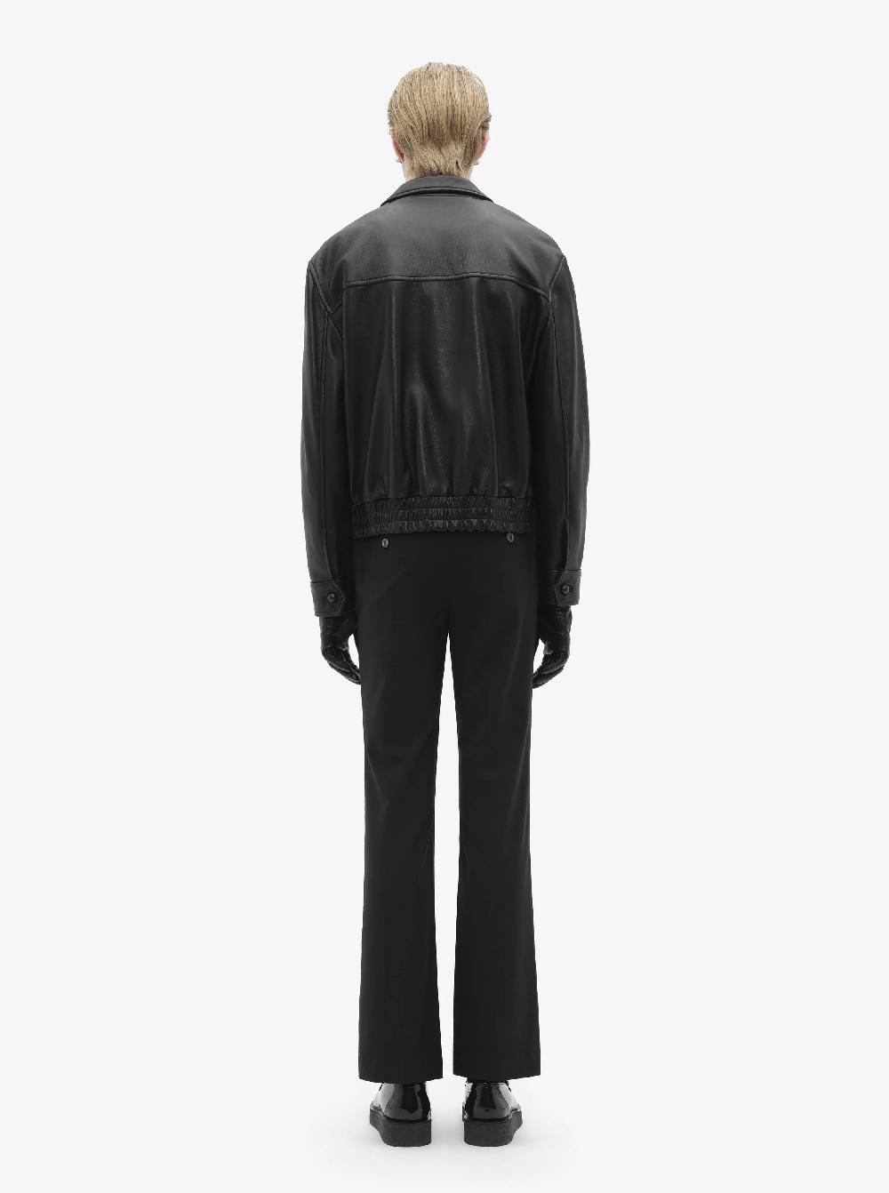 Ernest W. Baker BUCKLE BOMBER - BLACK