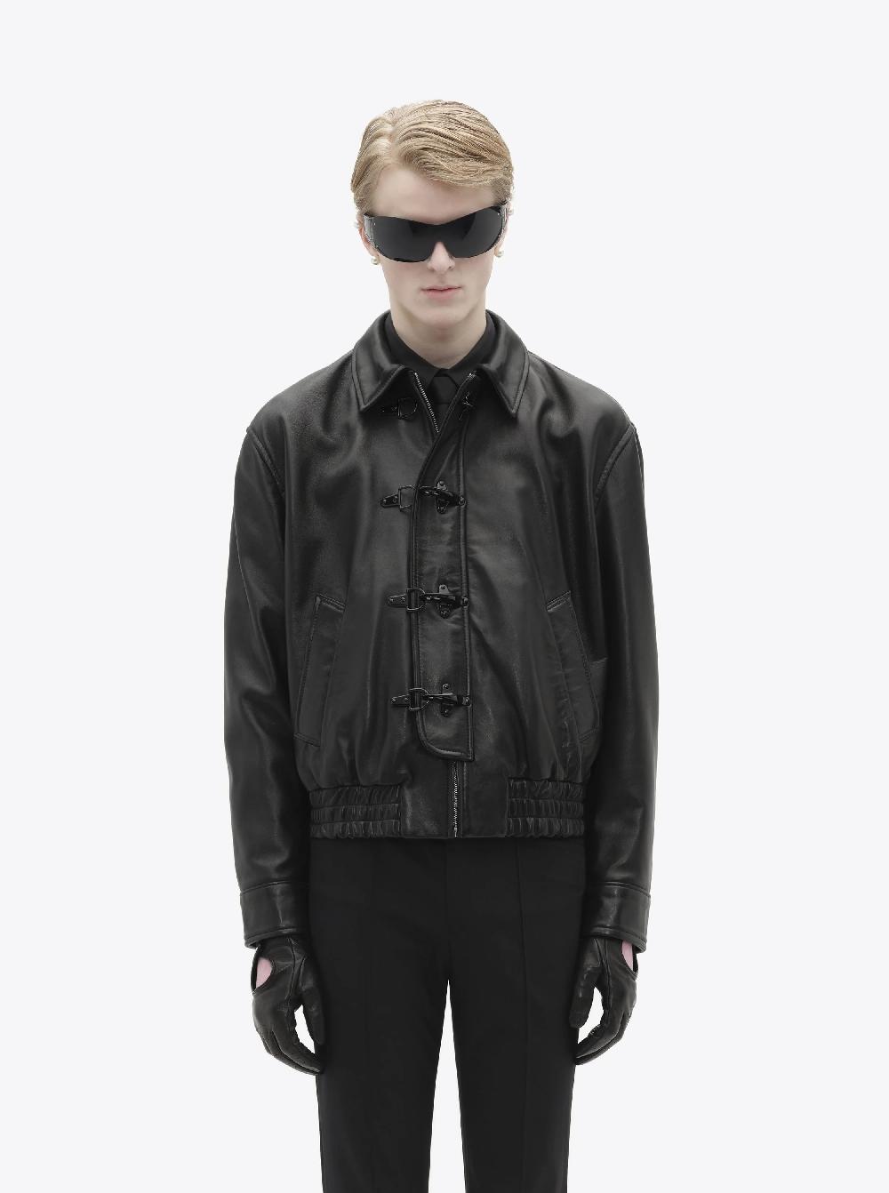 Ernest W. Baker BUCKLE BOMBER - BLACK