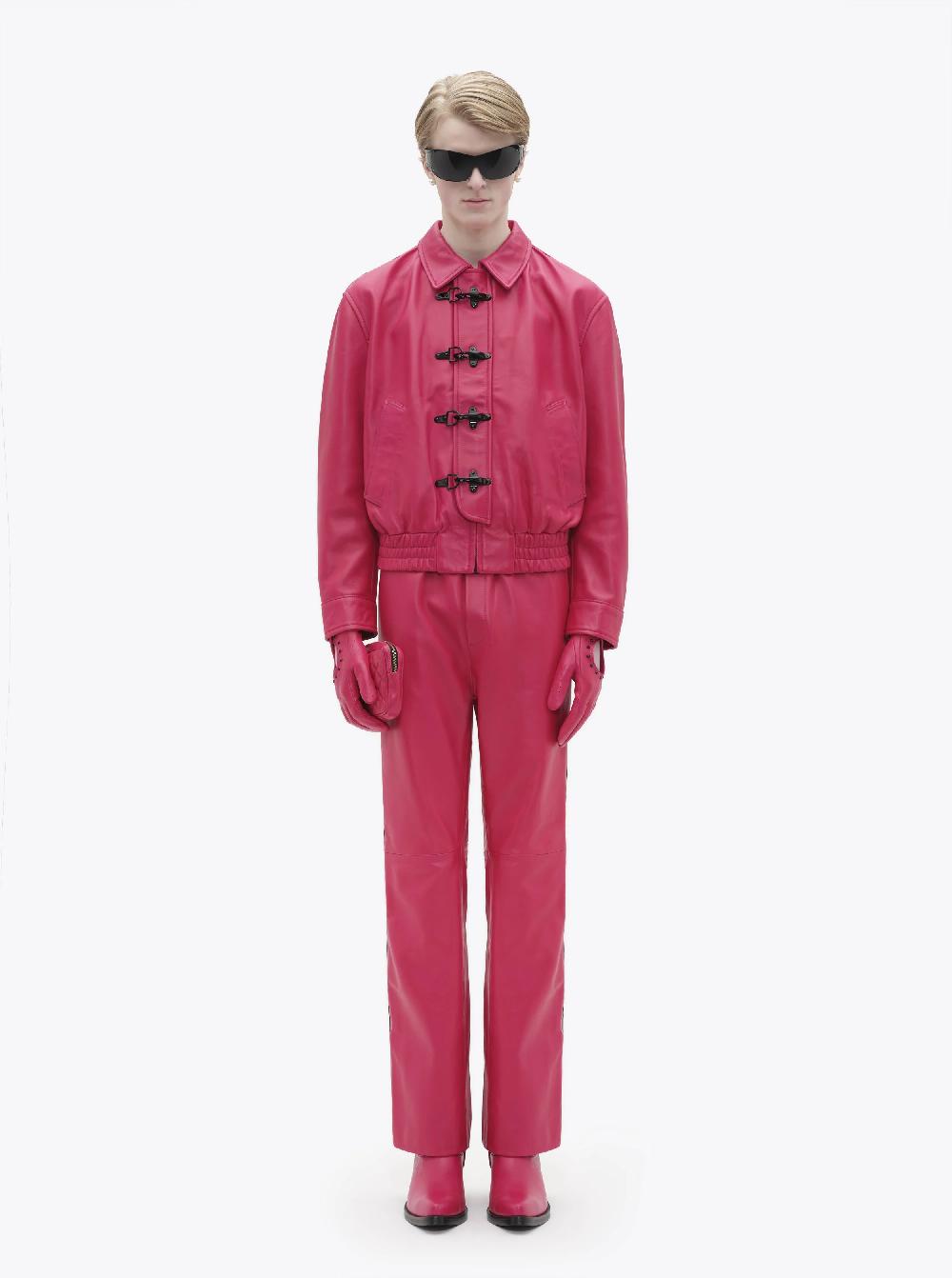 Ernest W. Baker BUCKLE BOMBER - FUCHSIA