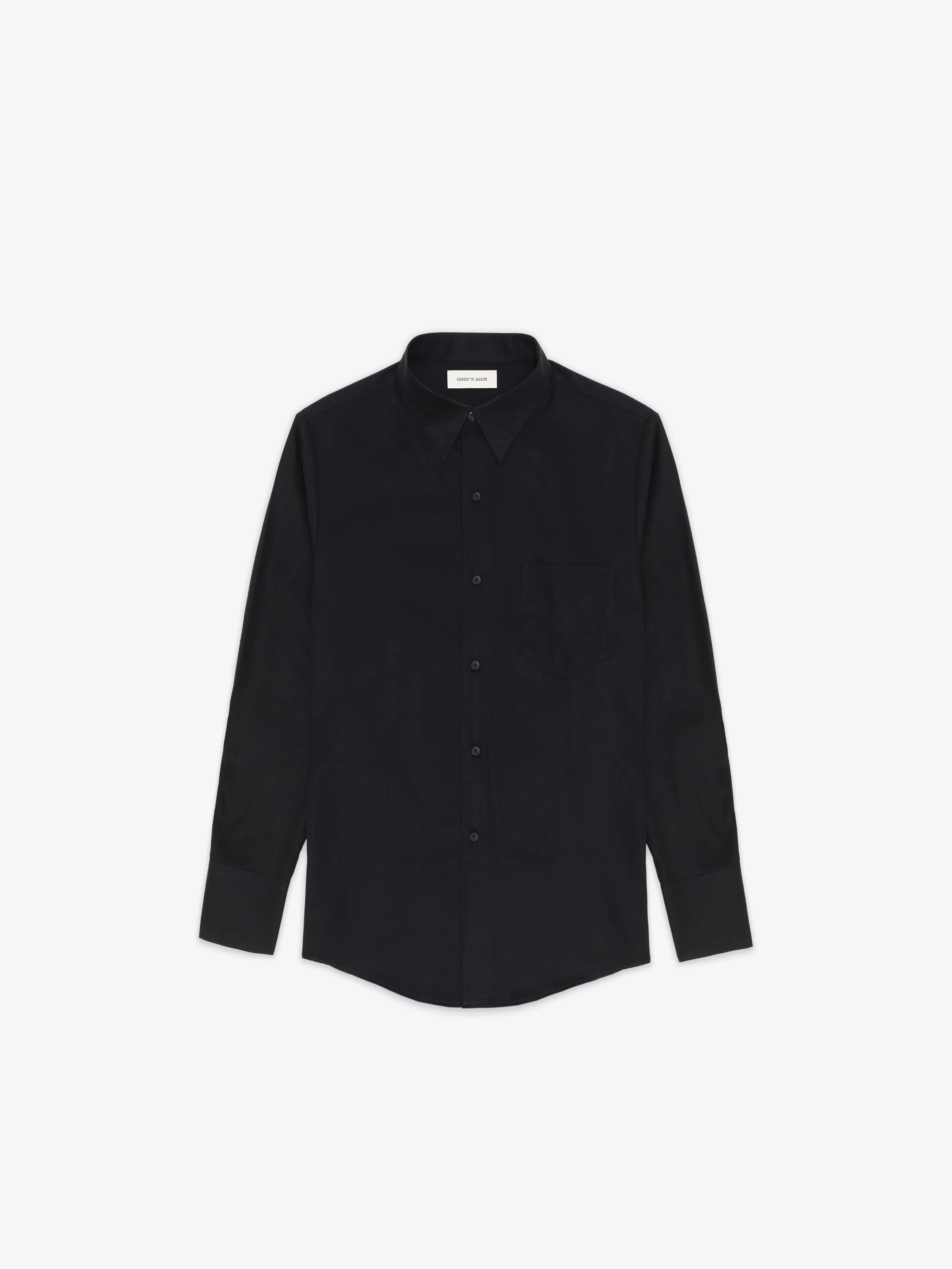 ernest w. baker CLASSIC SHIRT - BLACK