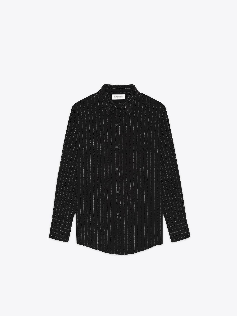 ernest w. baker CLASSIC SHIRT - PIN STRIPE