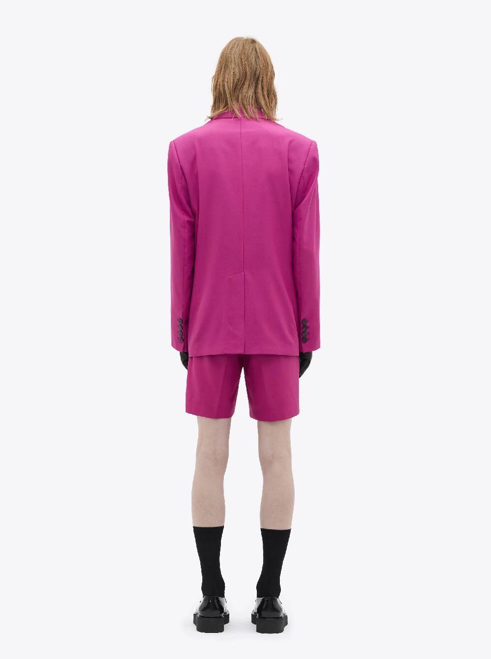 Ernest W. Baker DOUBLE BREASTED BLAZER - FUCHSIA