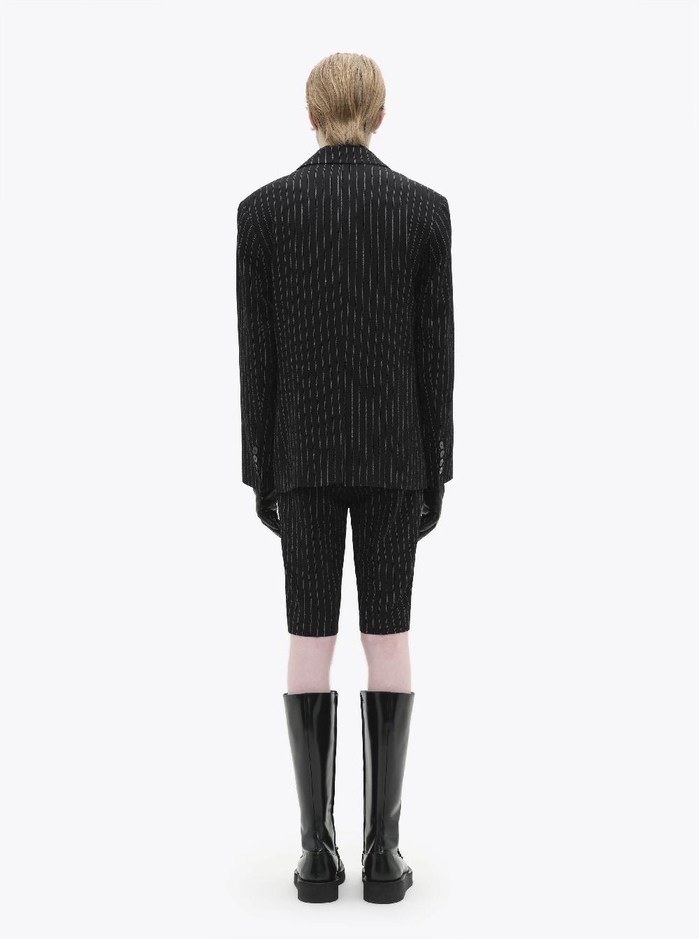 Ernest W. Baker DOUBLE BREASTED BLAZER - PIN STRIPE