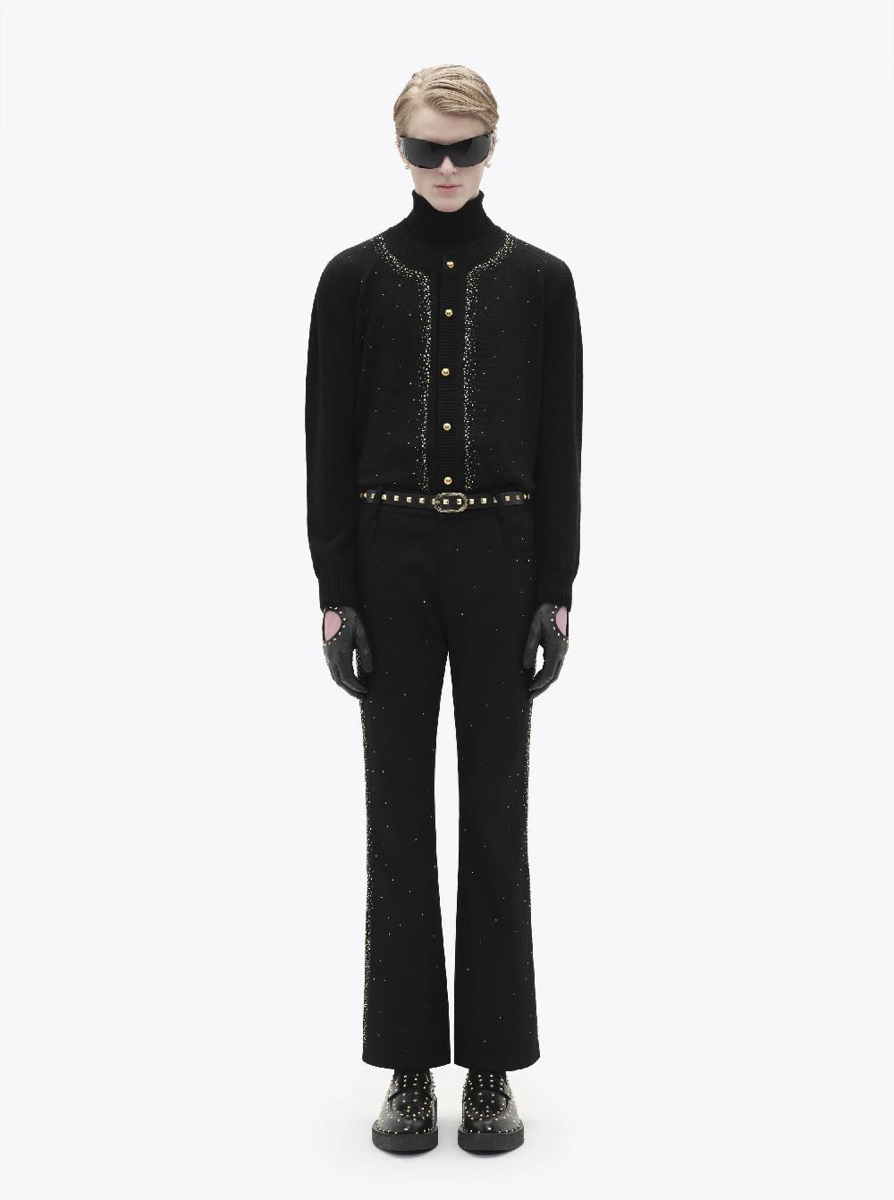 Ernest W. Baker EMBELLISHED CARDIGAN