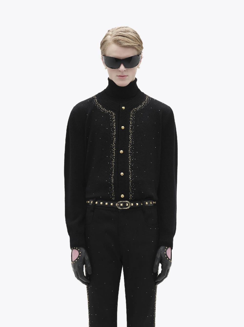 Ernest W. Baker EMBELLISHED CARDIGAN