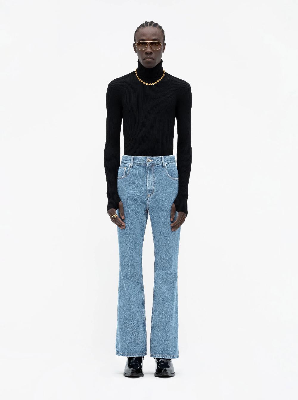 Ernest W. Baker FLARE JEANS - LIGHT BLUE