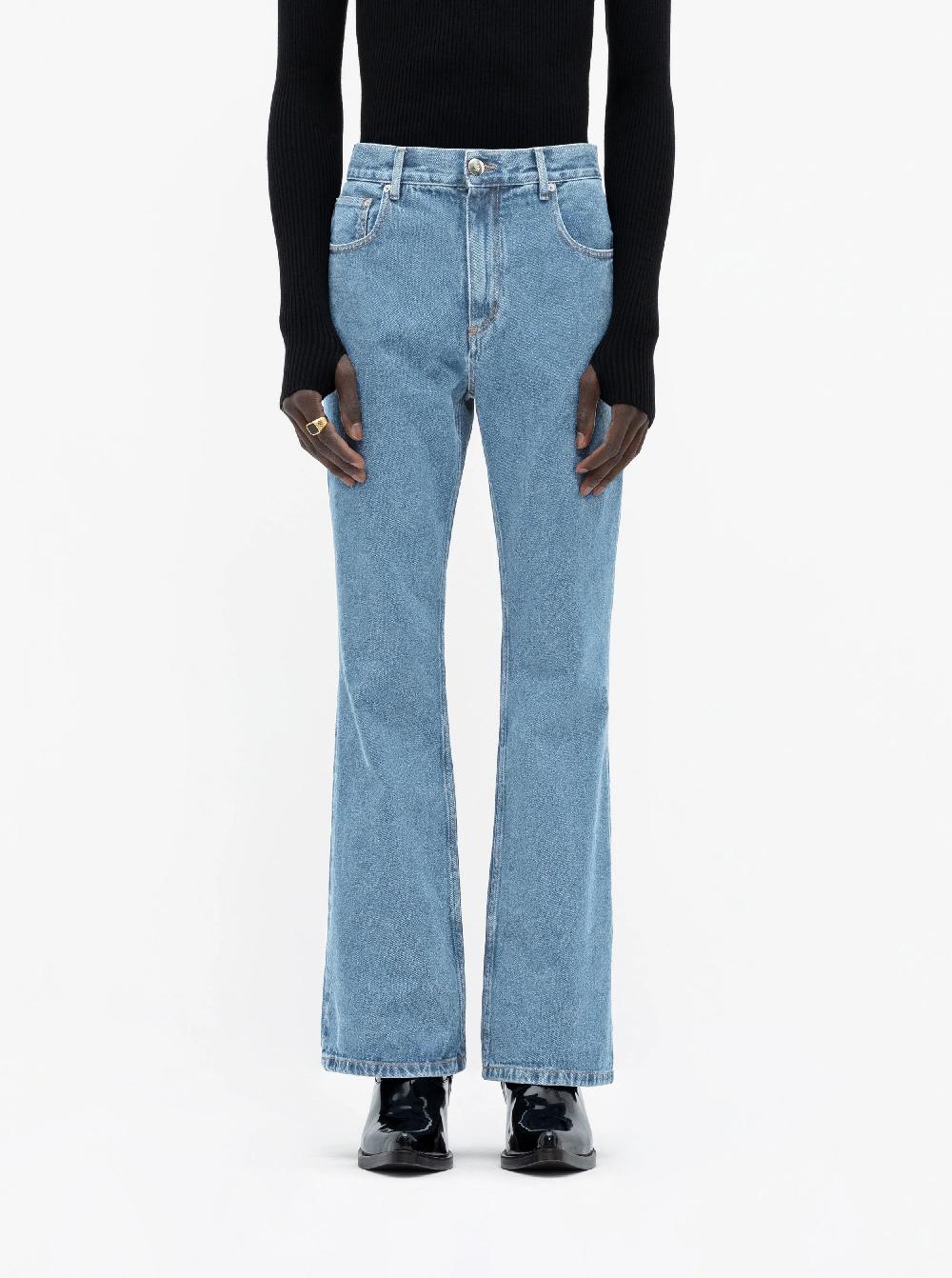 Ernest W. Baker FLARE JEANS - LIGHT BLUE