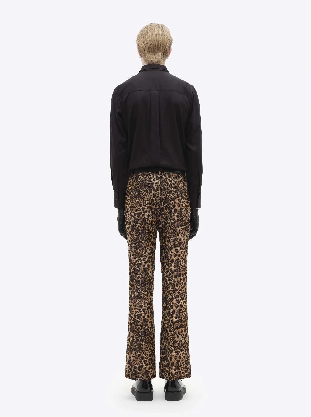 Ernest W. Baker FLARE TROUSERS - CHEETAH