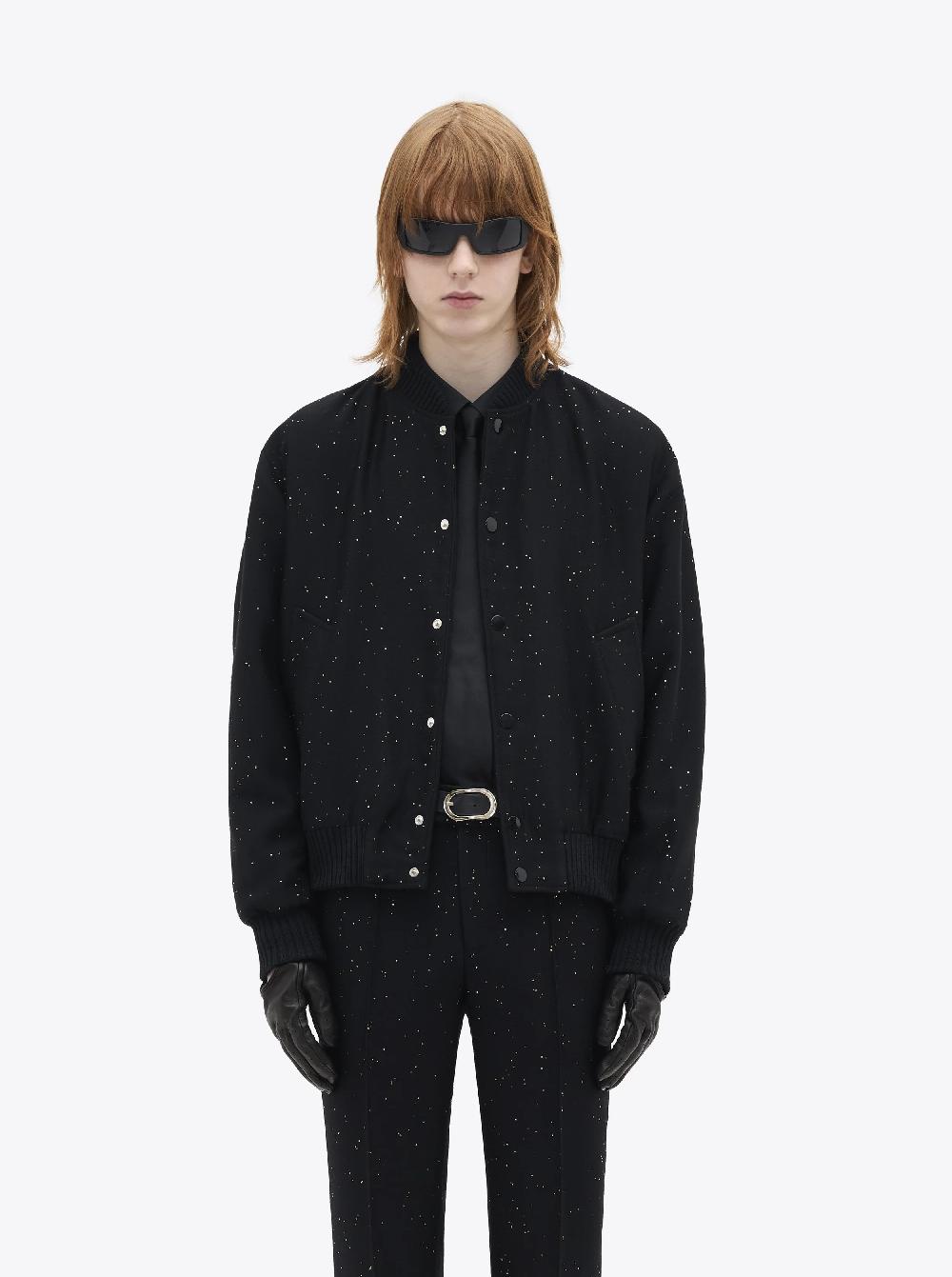 Ernest W. Baker GOLD SEQUIN BOMBER