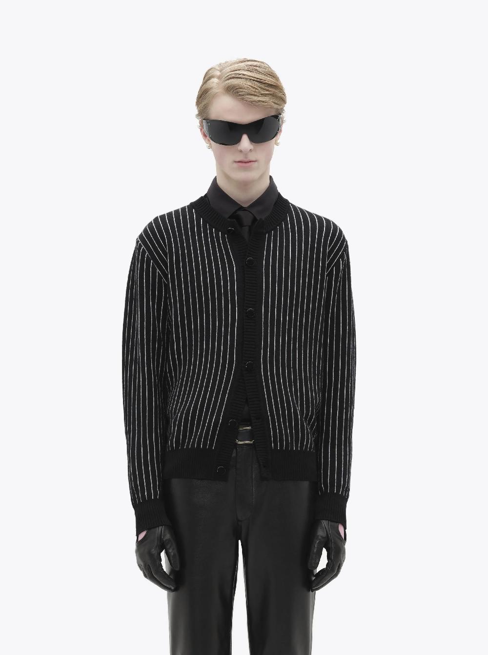 Ernest W. Baker PIN STRIPE CARDIGAN