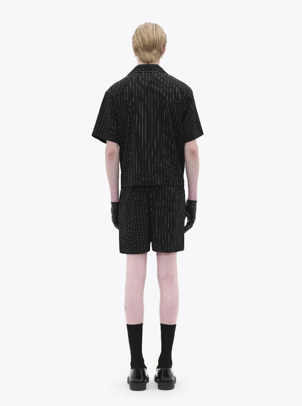 Ernest W. Baker PIN STRIPE TAILORED SHIRT