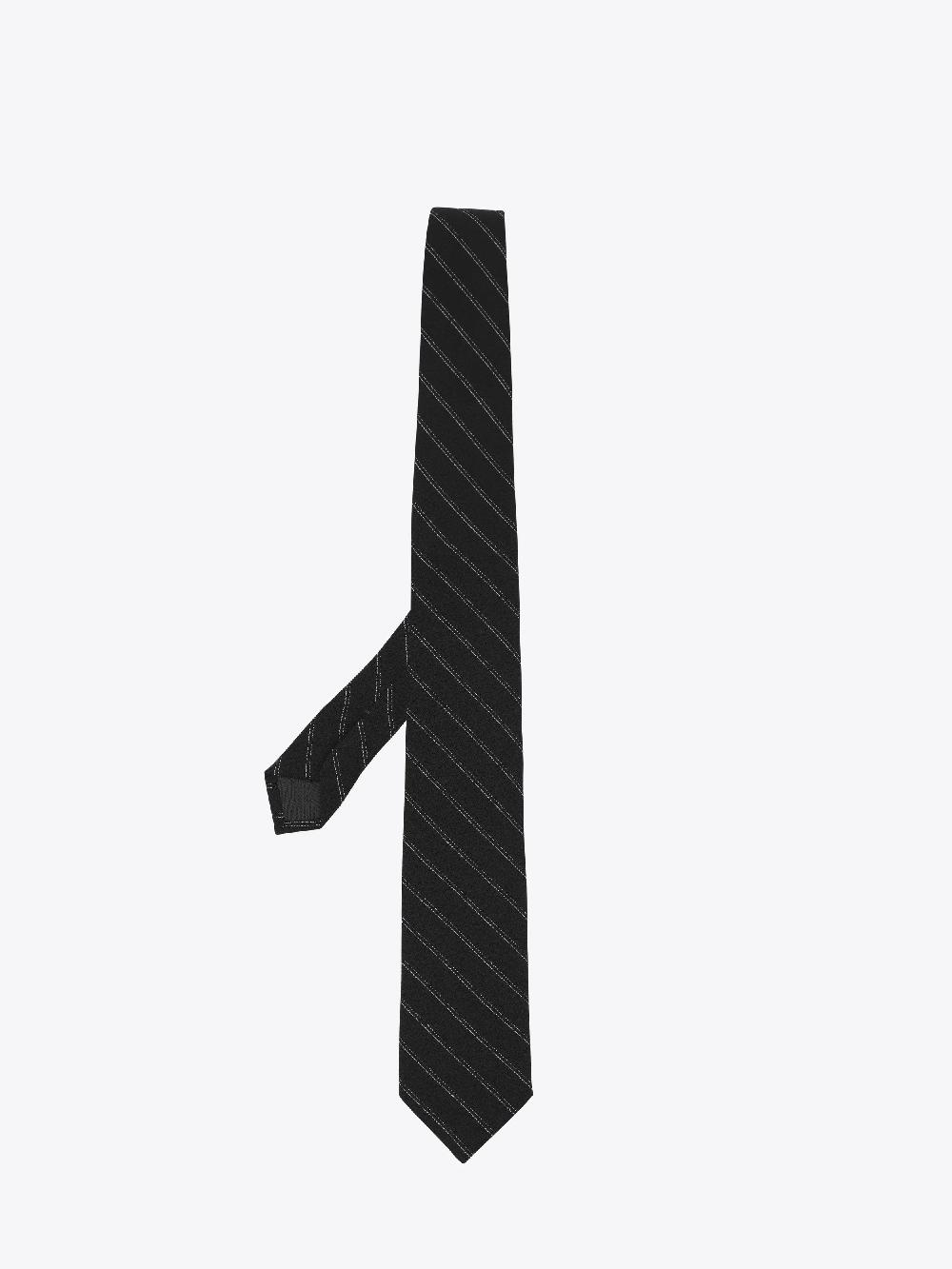 ernest w. baker PIN STRIPE TIE