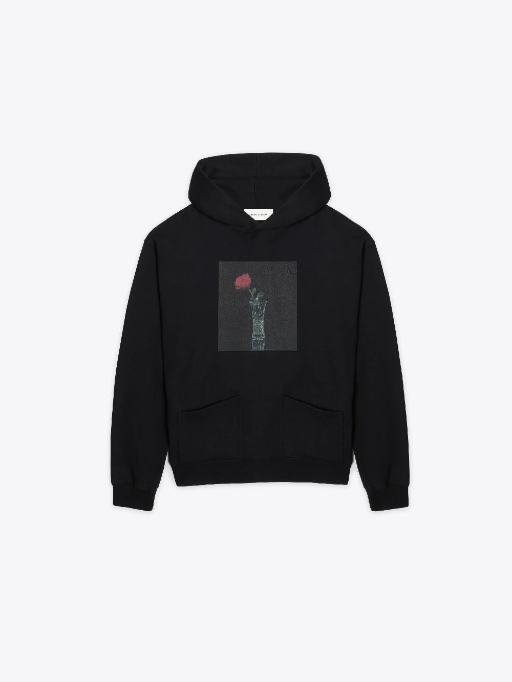 ernest w. baker ROSE PRINT HOODIE
