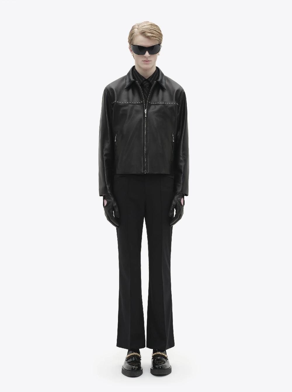 Ernest W. Baker STUDDED LEATHER JACKET