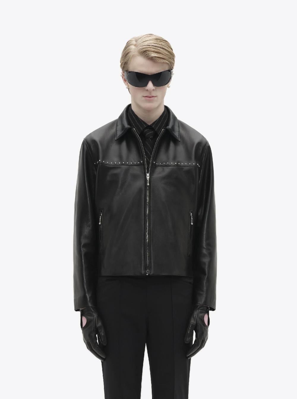 Ernest W. Baker STUDDED LEATHER JACKET