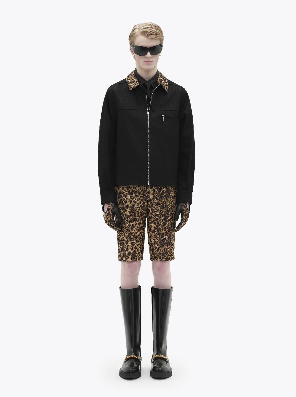 Ernest W. Baker UTILITY JACKET - CHEETAH COLLAR
