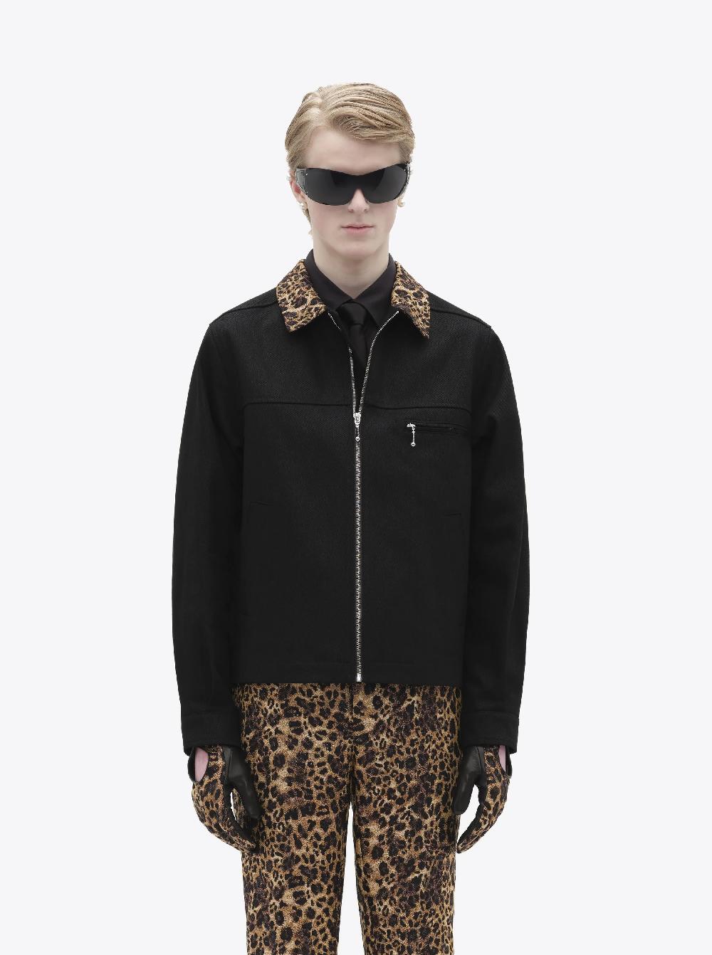 Ernest W. Baker UTILITY JACKET - CHEETAH COLLAR