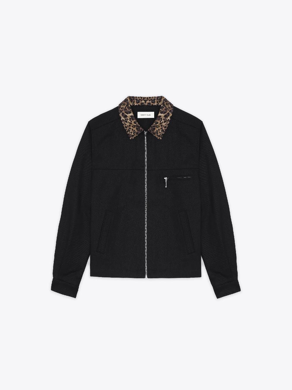 ernest w. baker UTILITY JACKET - CHEETAH COLLAR