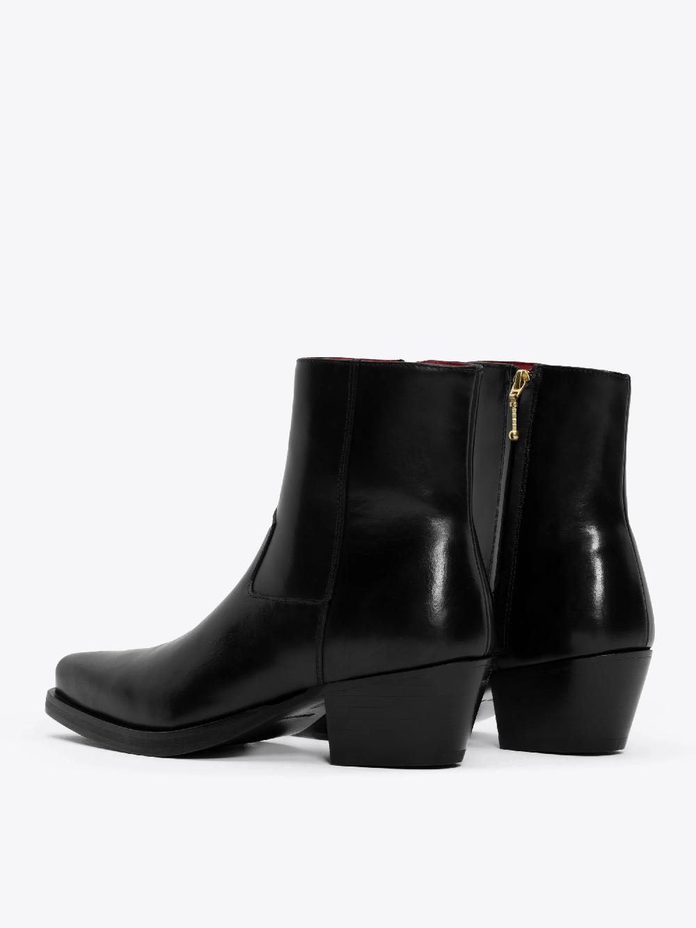 Ernest W. Baker WESTERN BOOTS - BLACK