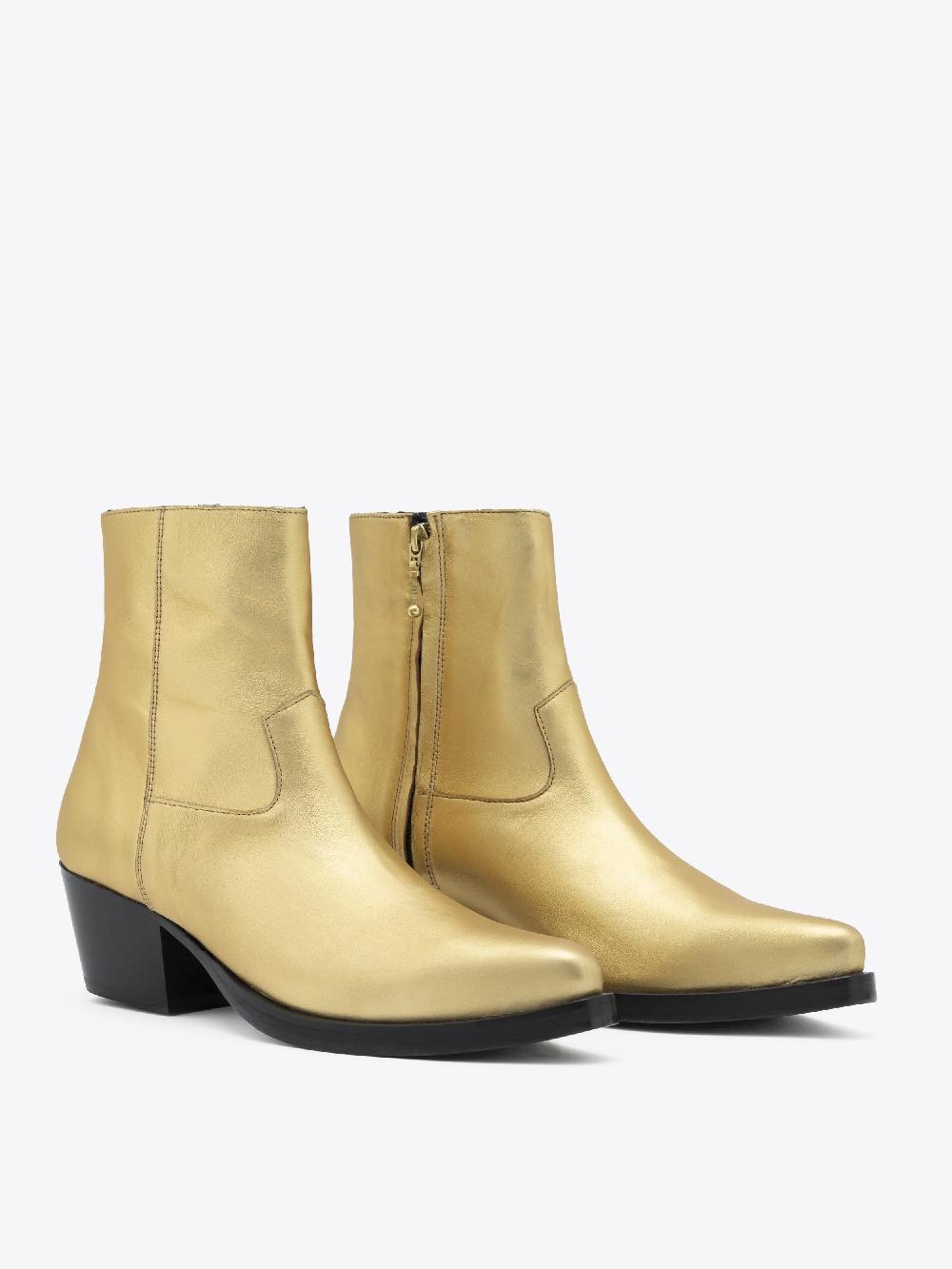 Ernest W. Baker WESTERN BOOTS - GOLD