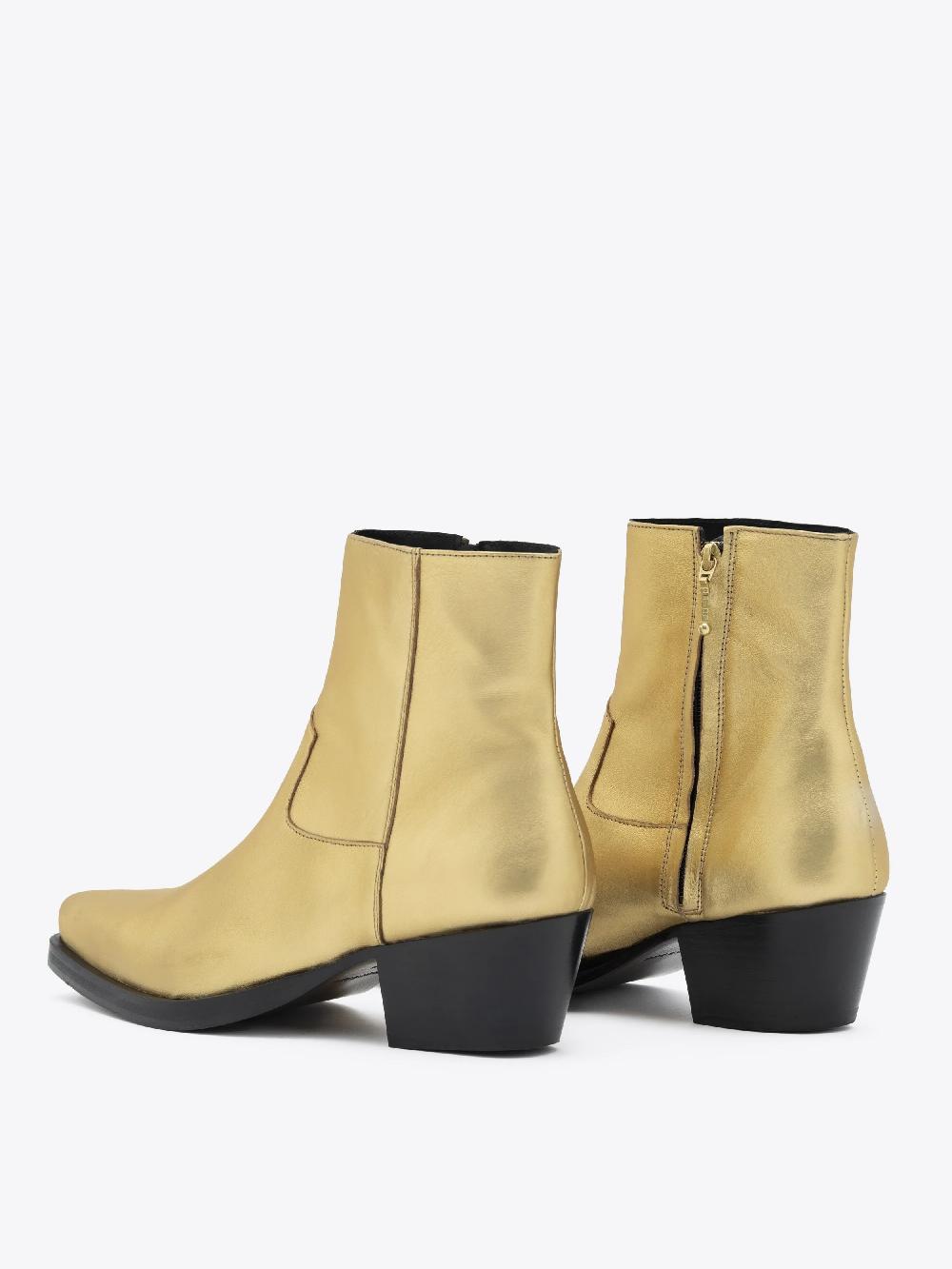 Ernest W. Baker WESTERN BOOTS - GOLD