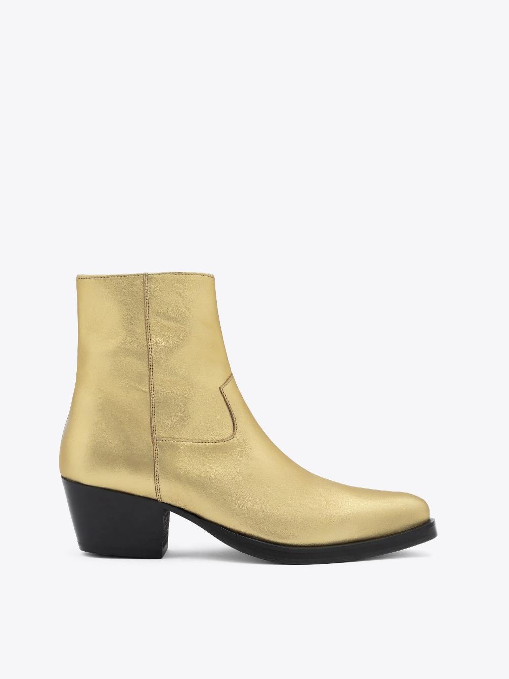 ernest w. baker WESTERN BOOTS - GOLD