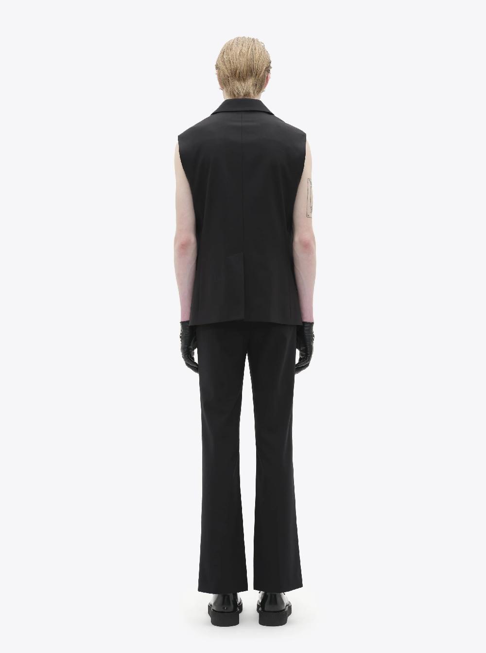 Ernest W. Baker SLEEVELESS DOUBLE BREASTED BLAZER - CHARM APPLIQUÉ