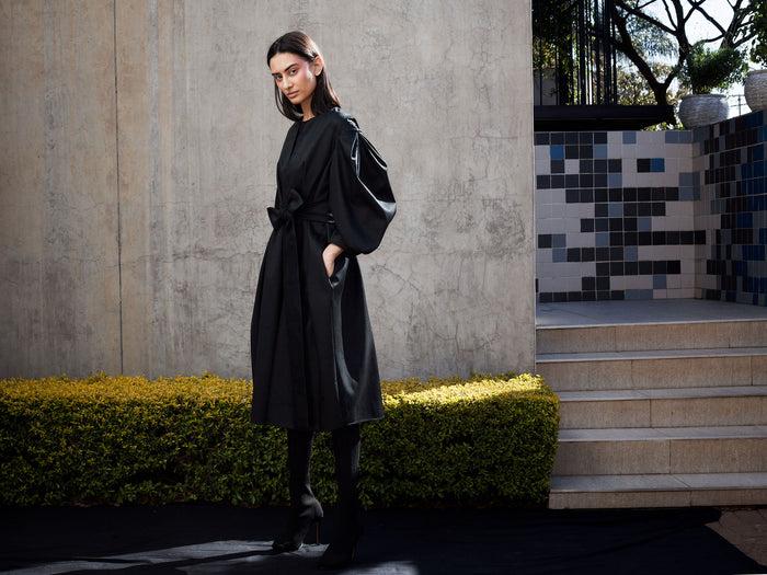 Erre Black ANGLE - Summer Coat