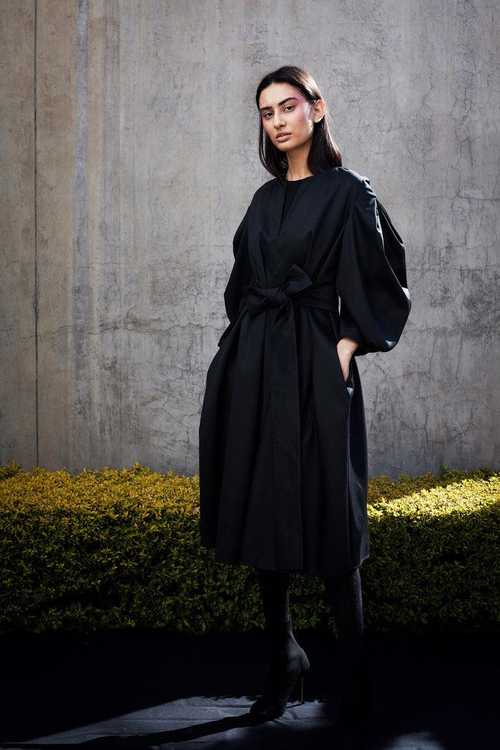 erre Black ANGLE - Summer Coat