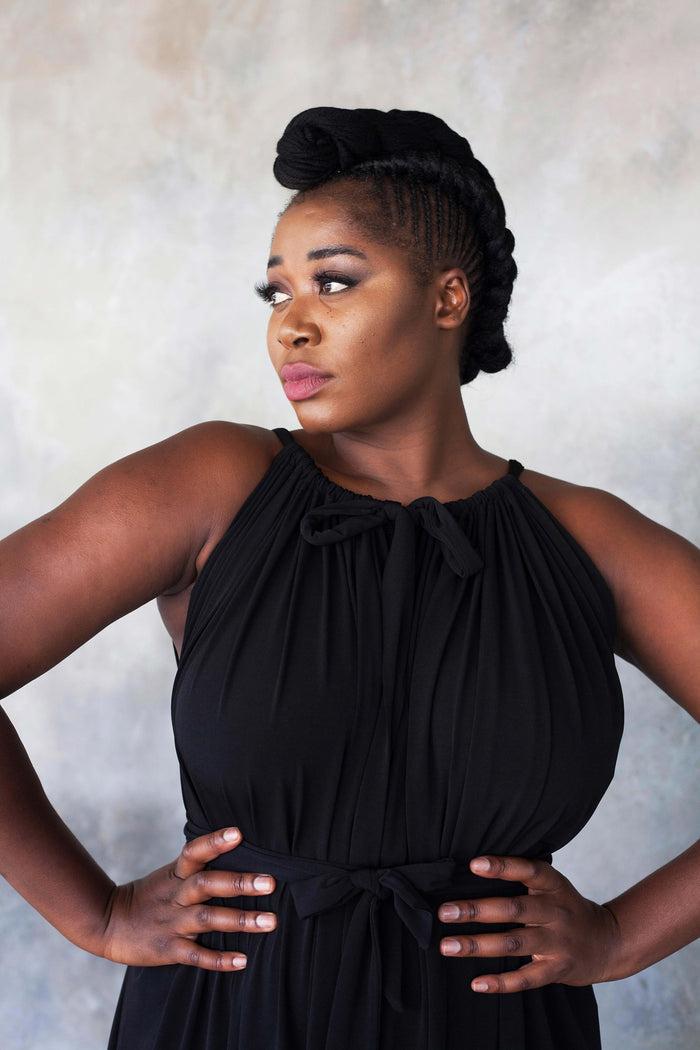 Erre Black Myri Dress