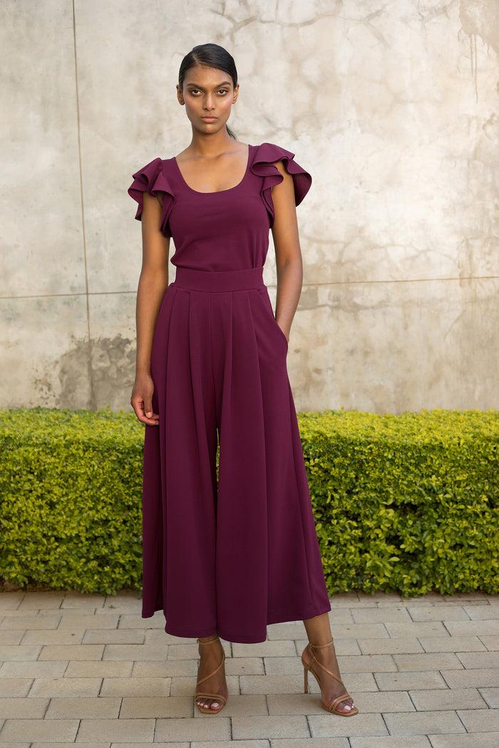 erre Grape Stroll Culottes