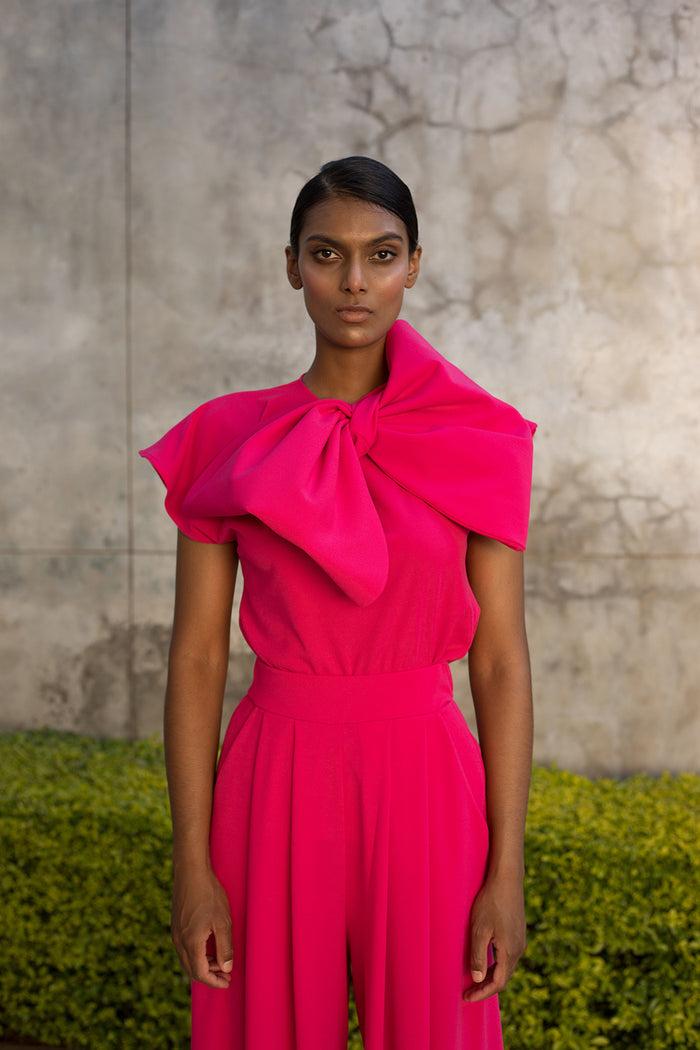 Erre Hot Pink BEND - Bow Top