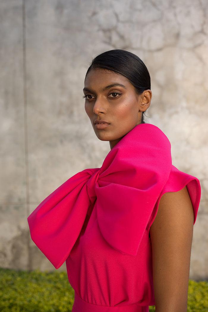 Erre Hot Pink BEND - Bow Top